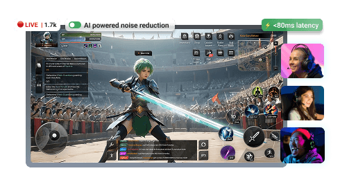 High-Quality Audio & Video for Smooth Gaming Experience