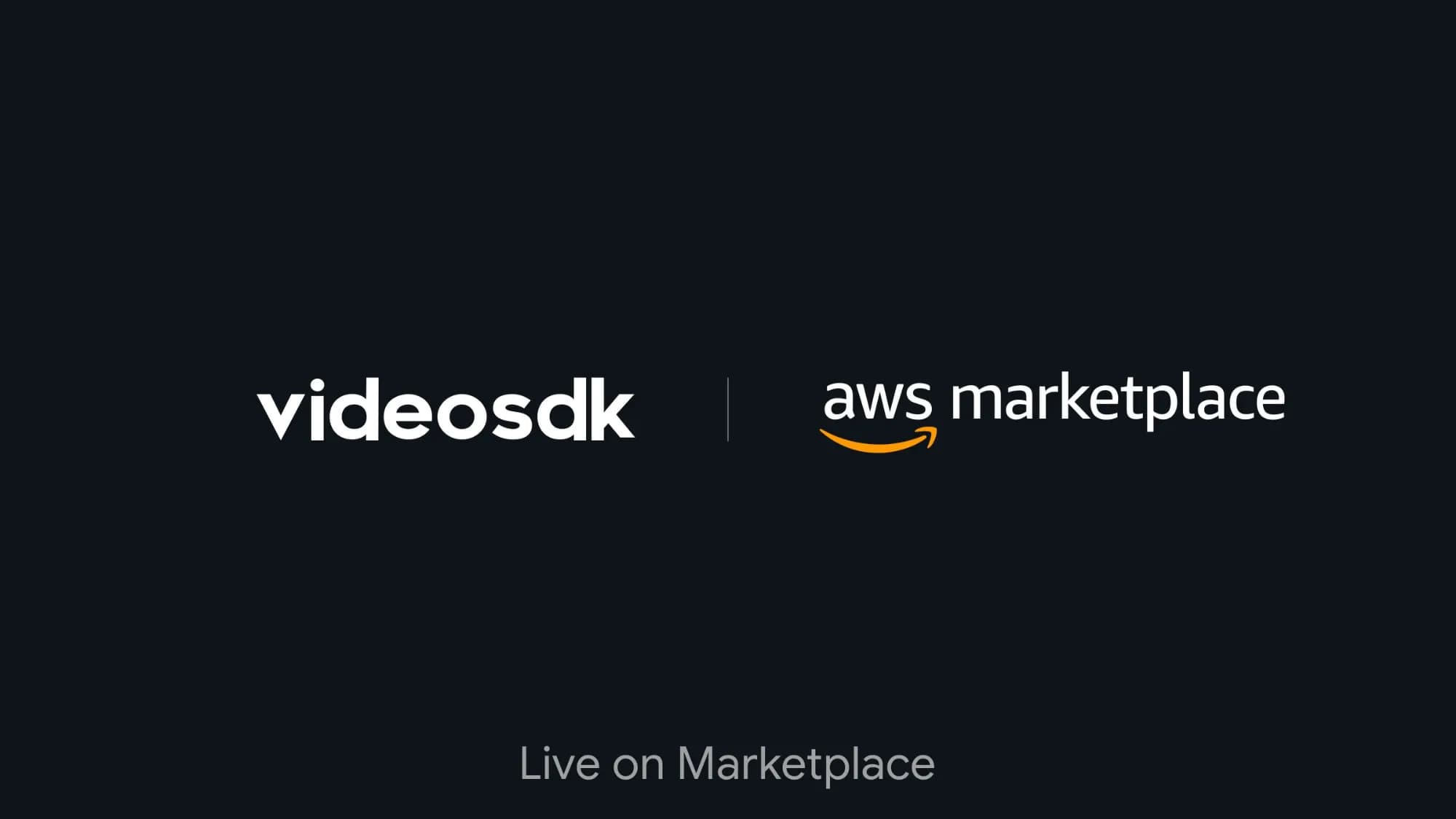 VideoSDK is now available on AWS Marketplace