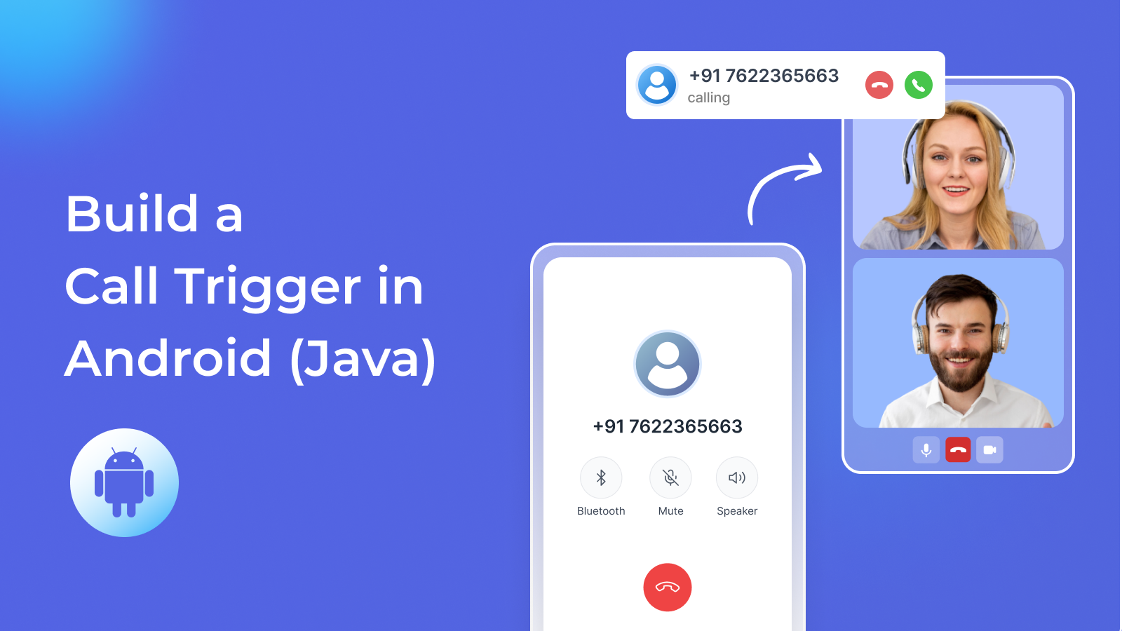 Build a Video Calling App with Call Trigger in Android (Java) using Firebase and VideoSDK