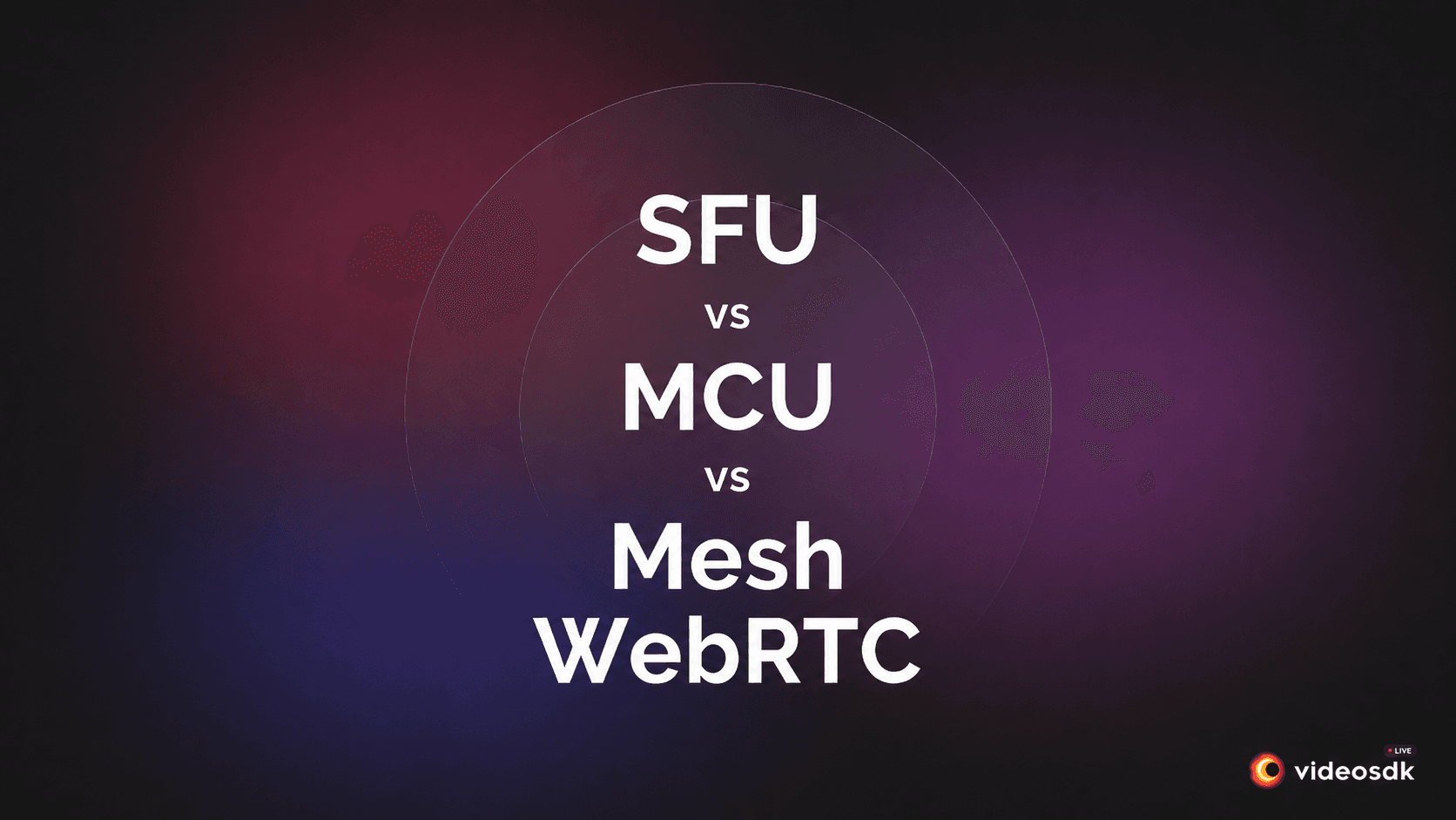 SFU vs MCU vs Mesh WebRTC: 2026 Architecture Guide