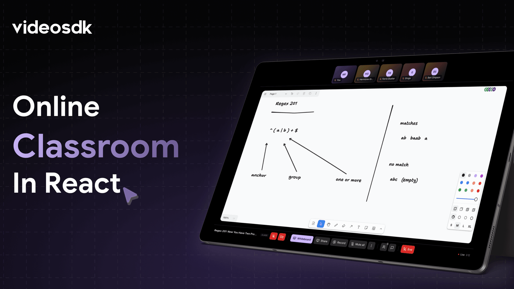 Build an Online Classroom App with React